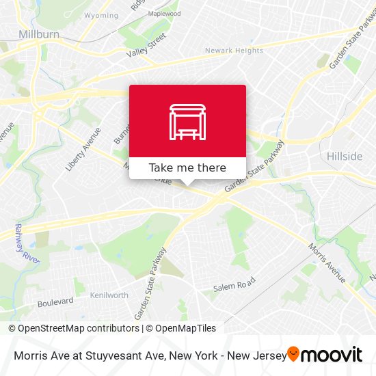 Mapa de Morris Ave at Stuyvesant Ave