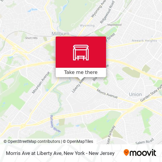Mapa de Morris Ave at Liberty Ave