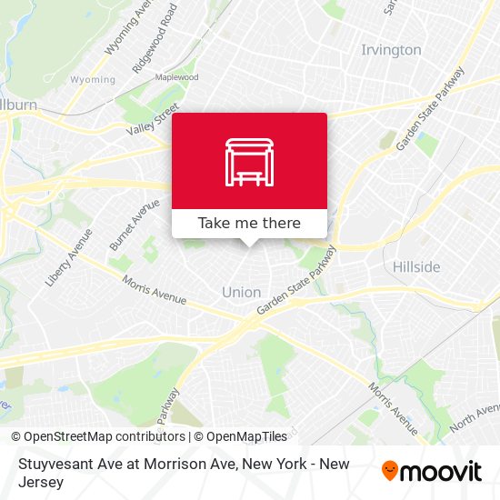 Mapa de Stuyvesant Ave at Morrison Ave
