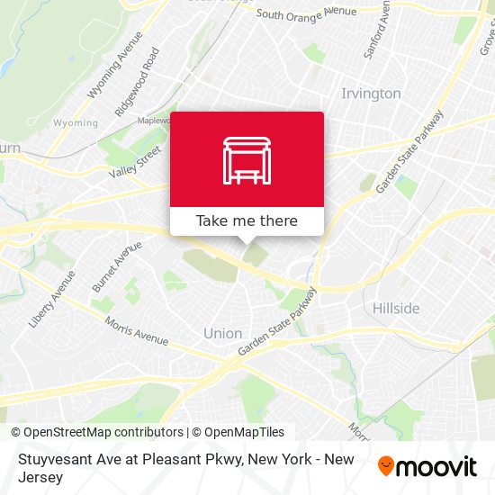 Stuyvesant Ave at Pleasant Pkwy map