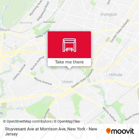 Mapa de Stuyvesant Ave at Morrison Ave