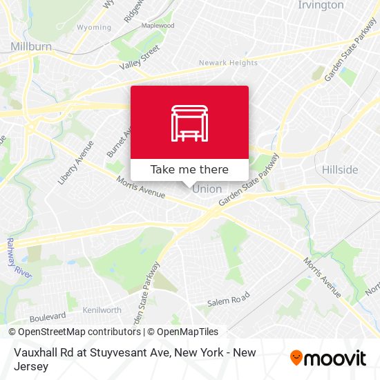 Mapa de Vauxhall Rd at Stuyvesant Ave