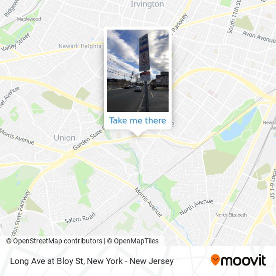 Mapa de Long Ave at Bloy St