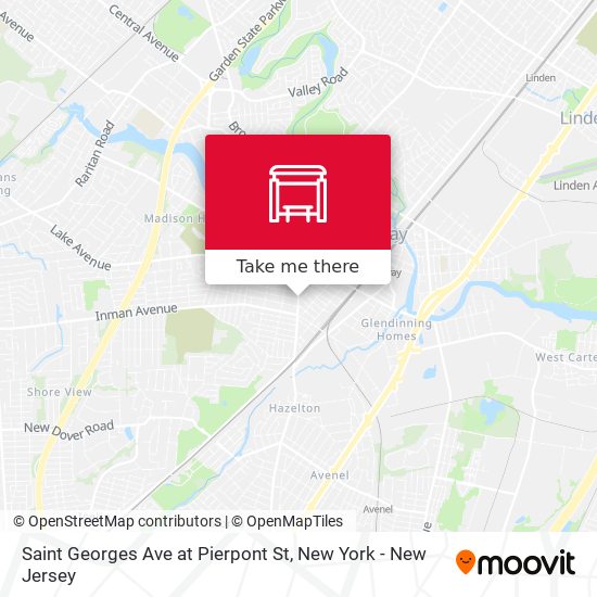 Saint Georges Ave at Pierpont St map