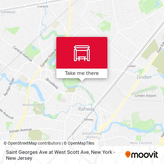 Mapa de Saint Georges Ave at West Scott Ave