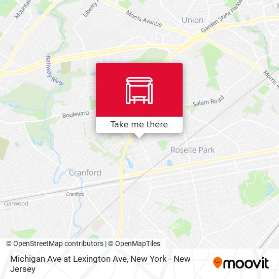 Mapa de Michigan Ave at Lexington Ave