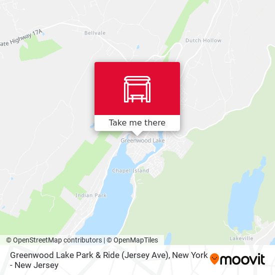 Greenwood Lake Park & Ride (Jersey Ave) map
