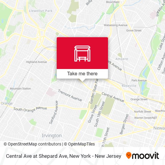 Mapa de Central Ave at Shepard Ave
