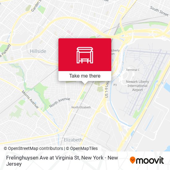 Mapa de Frelinghuysen Ave at Virginia St