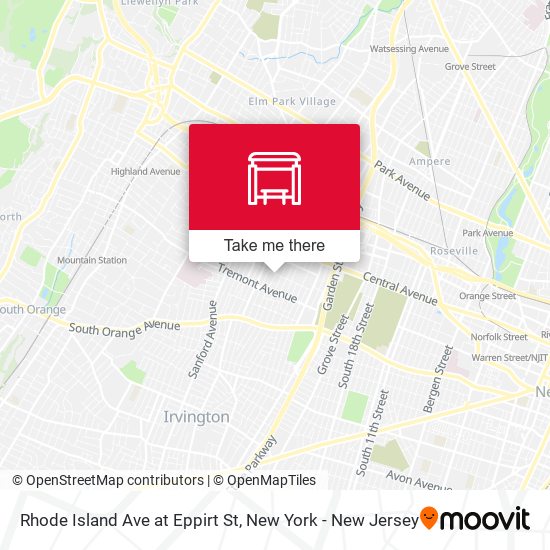 Rhode Island Ave at Eppirt St map