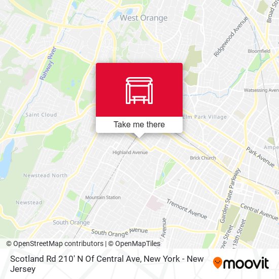 Mapa de Scotland Rd 210' N Of Central Ave