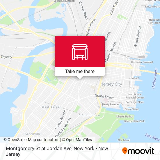 Mapa de Montgomery St at Jordan Ave
