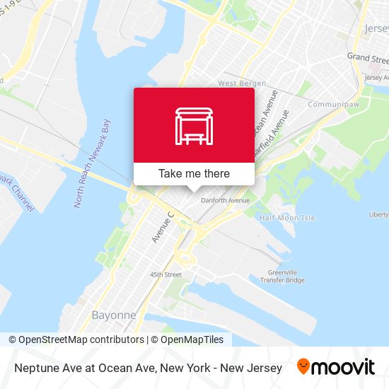 Mapa de Neptune Ave at Ocean Ave