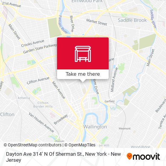 Mapa de Dayton Ave 314' N Of Sherman St.