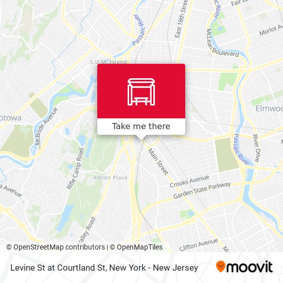 Mapa de Levine St at Courtland St