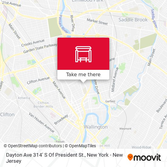 Mapa de Dayton Ave 314' S Of President St.