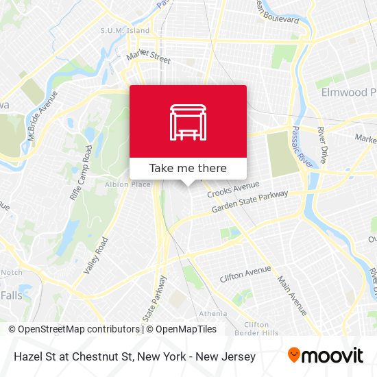 Mapa de Hazel St at Chestnut St