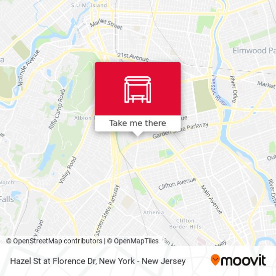 Mapa de Hazel St at Florence Dr