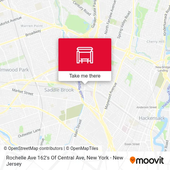 Rochelle Ave 162's Of Central Ave map