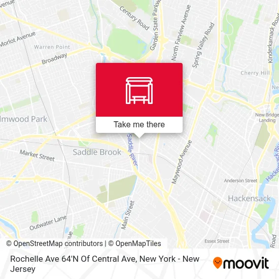 Rochelle Ave 64'N Of Central Ave map