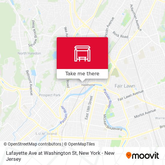 Mapa de Lafayette Ave at Washington St