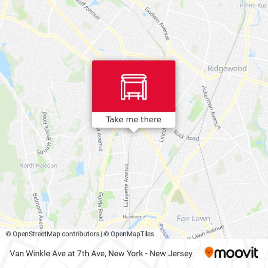 Mapa de Van Winkle Ave at 7th Ave