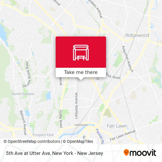 Mapa de 5th Ave at Utter Ave