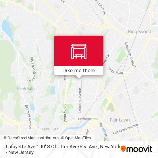 Mapa de Lafayette Ave 100' S Of Utter Ave / Rea Ave.