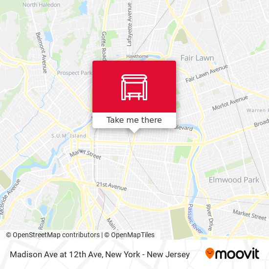 Mapa de Madison Ave at 12th Ave