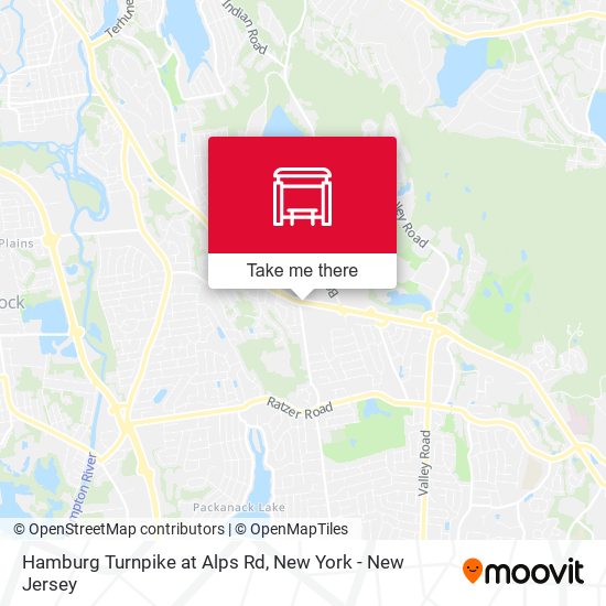 Mapa de Hamburg Turnpike at Alps Rd