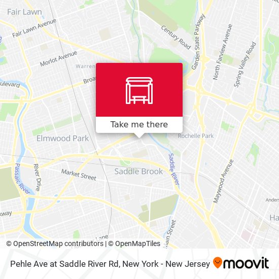 Mapa de Pehle Ave at Saddle River Rd