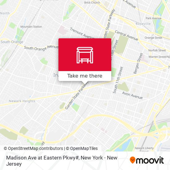 Madison Ave at Eastern Pkwy# map