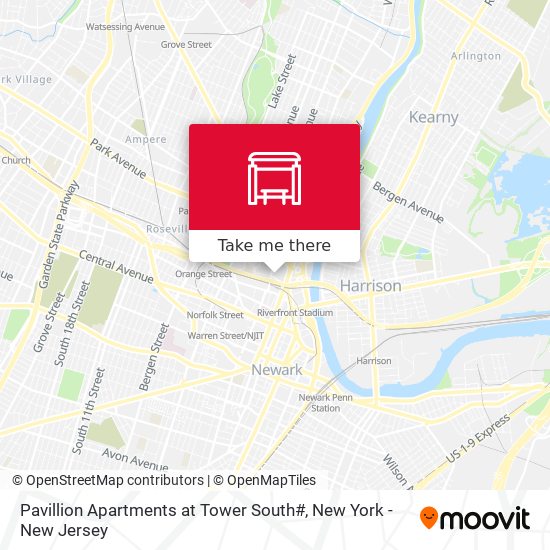 Pavillion Apartments at Tower South# map