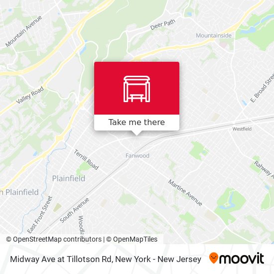 Mapa de Midway Ave at Tillotson Rd