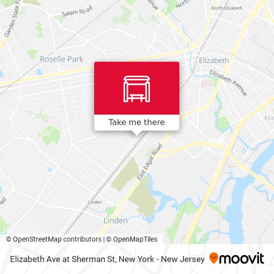 Mapa de Elizabeth Ave at Sherman St
