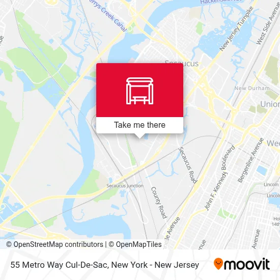 55 Metro Way Cul-De-Sac map