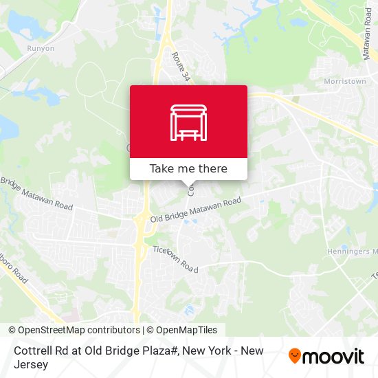 Cottrell Rd at Old Bridge Plaza# map