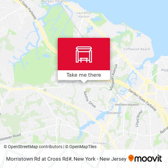 Mapa de Morristown Rd at Cross Rd#