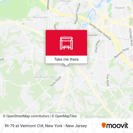 Rt-79 at Vermont Ct# map