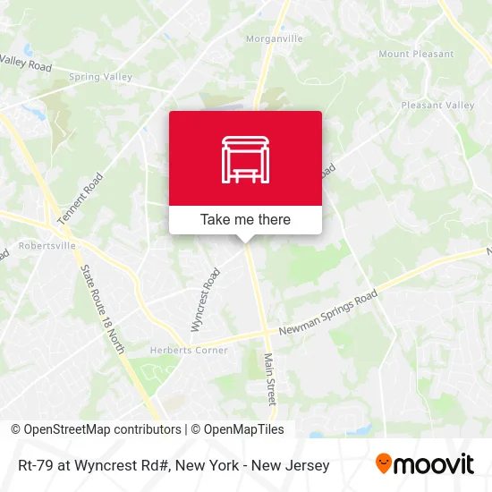 Rt-79 at Wyncrest Rd# map