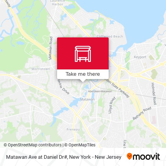Mapa de Matawan Ave at Daniel Dr#