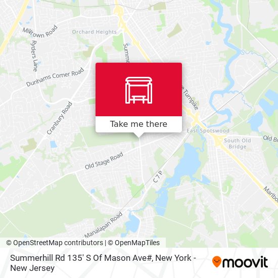 Mapa de Summerhill Rd 135' S Of Mason Ave#