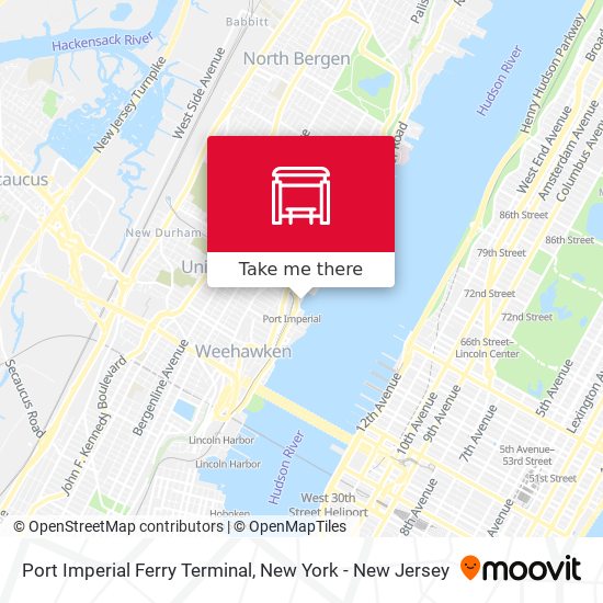 Mapa de Port Imperial Ferry Terminal