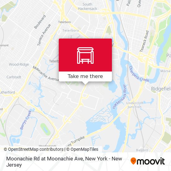 Mapa de Moonachie Rd at Moonachie Ave