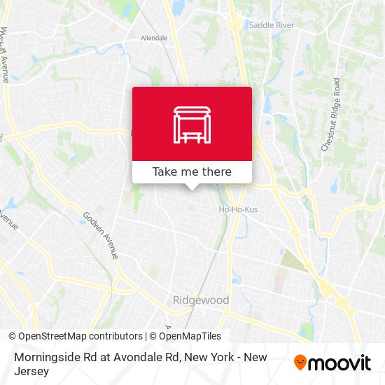 Mapa de Morningside Rd at Avondale Rd