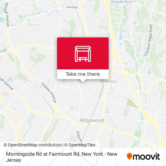 Morningside Rd at Fairmount Rd map