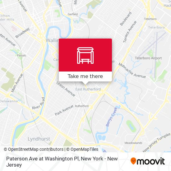 Mapa de Paterson Ave at Washington Pl
