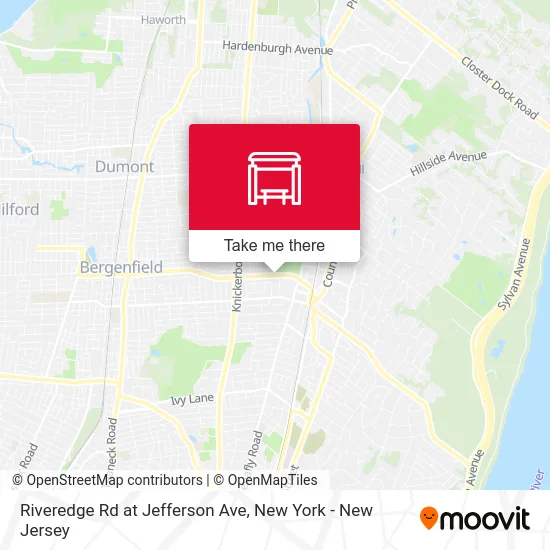 Riveredge Rd at Jefferson Ave map
