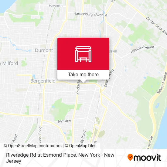 Riveredge Rd at Esmond Place map