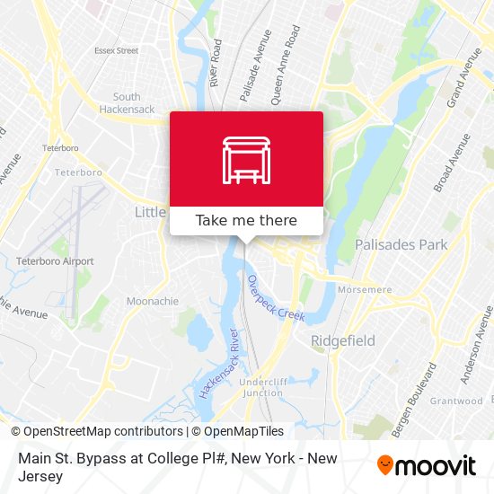 Main St. Bypass at College Pl# map